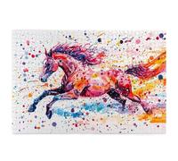 Jigsaw Puzzles for Adults 1500, 1500 Piece Jigsaw Puzzles for Adults, Wooden Puzzle Game for The Whole for Men, Horse Puzzle for Christmas Decorations, Gifts for Women, Theme: Abstract Pattern, U-12