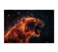 Jigsaw Puzzles for Adults 1500, 1500 Piece Jigsaw Puzzles for Adults, Wooden Puzzle Game for The Whole for Men, Tiger Puzzle for Christmas Decorations, Gifts for Women, Theme: Dream Pattern, K-36