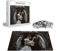 Jigsaw Puzzles for Adults 1500 Angel Jigsaw Puzzle, Family Puzzle Game Christmas Birthday Gifts, Couples Jigsaws Puzzles 1500 Pieces for Adults, Home Party Activity & Gifts for Teenage Boys H-5386
