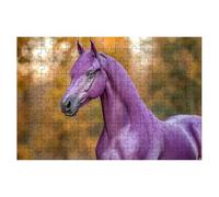 Jigsaw Puzzles for Adults 1500, Animal Jigsaws 1500 Pieces for Adults, Impossible Jigsaws Puzzle Challenging Game for The Whole, Wooden Jigsaw Puzzles for Gifts for Women Men, Decor Theme:Horse -2046