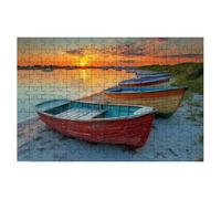 Jigsaw Puzzles for Adults 1500, Beach Jigsaws 1500 Pieces for Adults, Impossible Jigsaws Puzzle Challenging Game for The Whole, Wooden Jigsaw Puzzles for Gifts for Women Gifts for Men Theme:Boat -1686