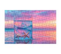 Jigsaw Puzzles for Adults 1500, Beach Jigsaws 1500 Pieces for Adults, Impossible Jigsaws Puzzle Challenging Game for The Whole, Wooden Jigsaw Puzzles for Gifts for Women Men, Decor Theme:Sunset -2472