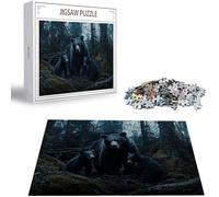 Jigsaw Puzzles for Adults 1500 Bear Jigsaw Puzzle, Family Puzzle Game Christmas Birthday Gifts, Animal Jigsaws Puzzles 1500 Pieces for Adults, Home Party Activity, Gifts for Teenage 14-16 Years H-5737