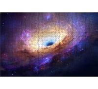 Jigsaw Puzzles for Adults 1500 Black Hole 1500 Piece Jigsaw Puzzles for Adults, Challenging Puzzle Educational Game for The Whole for Women Gifts for Men Room Decor Universe 36 x 24 inch RXPT-6573