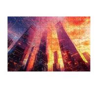 Jigsaw Puzzles for Adults 1500, City Jigsaws 1500 Pieces for Adults, Impossible Jigsaws Puzzle Challenging Game for The Whole, Wooden Jigsaw Puzzles for Gifts for Women, Men, Decor, Theme:Sunset -2056