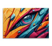 Jigsaw Puzzles for Adults 1500, Color Jigsaw Puzzles for Adults, Graffiti Jigsaws Puzzle with Exquisite Packaging Box, Impossible Wooden Puzzle for Home Decor, Gifts for Women, Gifts for Men, -1994