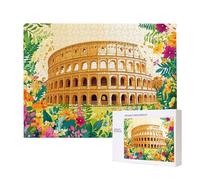 Jigsaw Puzzles for Adults 1500 Colosseum, 1500 Piece Jigsaw Puzzles for Adults, Educational Game Jigsaw Puzzle 34.8x22.8in Suitable for Decompression and Wall Decor, Puzzle Gifts x-468