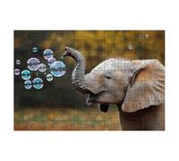 Jigsaw Puzzles for Adults 1500, Elephant Jigsaws 1500 Pieces for Adults, Impossible Jigsaws Puzzle Challenging Game for The Whole, Wooden Jigsaw Puzzles for Gifts for Women, Decor Theme:Animal -1636