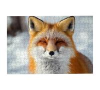 Jigsaw Puzzles for Adults 1500 Fox Jigsaws 1500 Pieces for Adults, Animal Puzzles Challenging Educational Game, Impossible Wooden Puzzle for Home Decor, Unique Gifts for Women, Gifts for Men, -1482