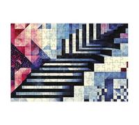 Jigsaw Puzzles for Adults 1500, Geometry Jigsaws 1500 Pieces for Adults, Impossible Jigsaws Puzzle Challenging Game for The Whole, Wooden Jigsaw Puzzles for Gifts for Women, Decor Theme:Abstract -1972
