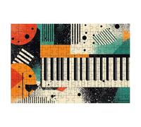 Jigsaw Puzzles for Adults 1500, Geometry Jigsaws 1500 Pieces for Adults, Impossible Jigsaws Puzzle Challenging Game for The Whole, Wooden Jigsaw Puzzles for Gifts for Women, Decor Theme:Abstract -2454