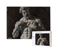 Jigsaw Puzzles for Adults 1500 Greek Zeus, 1500 Piece Jigsaw Puzzles for Adults, Educational Game Jigsaw Puzzle 34.8x22.8in Suitable for Decompression and Wall Decor, Puzzle Gifts x-804