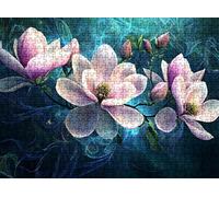 Jigsaw Puzzles for Adults 1500 Magnolia dream, Challenging Difficult Puzzle Wooden, 1500 Piece Jigsaw Puzzles for Adults Educational Game Decompression, Large Size Wall Art 34.3 x 22.4 inches w0-967