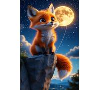 Jigsaw Puzzles for Adults 1500 Moon Animal, Puzzle Games, Impossible Puzzle, Puzzles for Adults 1500 Pieces for Wall Decoration and Gifts, 34.3 x 22.4 inch