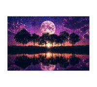 Jigsaw Puzzles for Adults 1500, Moon Jigsaws 1500 Pieces for Adults, Impossible Jigsaws Puzzle Challenging Game for The Whole, Wooden Jigsaw Puzzles for Gifts for Women, Men, Decor, Theme:Forest -1450
