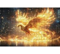 Jigsaw Puzzles for Adults 1500 Phoenix 1500 Piece Jigsaw Puzzles for Adults, Challenging Puzzle Educational Game for The Whole for Women Gifts for Men Wall Art Room Decor City 36x24 In RXPT-11125
