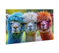 Jigsaw Puzzles for Adults 1500 Piece Animal Jigsaw Puzzle - Colourful, Challenging Game & Brainteasing Adult Jigsaws, The Whole 3D Jigsaw Gifts for Women, Men Beautiful Decoration Alpaca K0F-445