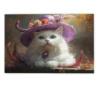 Jigsaw Puzzles for Adults 1500 Piece, Cat Puzzles for Adults, Impossible Puzzle 1500 Pieces, Family Educational Wooden Puzzle, Challenging Jigsaws, Gift Box Packaging, Funny Gifts for Women, Men, Y-1