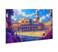 Jigsaw Puzzles for Adults 1500 Piece City Jigsaw Puzzle - Colourful, Challenging Game & Brainteasing Adult Jigsaws, The Whole 3D Jigsaw Gifts for Women, Men Beautiful Decoration Scenery 2 K0F-219