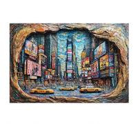 Jigsaw Puzzles for Adults 1500 piece, City Puzzles for Adults, Impossible Puzzle 1500 piece, Family Educational Wooden Puzzle, Challenging Jigsaws, Gift Box Packaging, Gifts for Women (Abstract) X-95