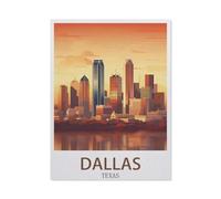 Jigsaw Puzzles for Adults 1500 Piece，Dallas Texas，Educational Games Brain Challenge Jigsaw Puzzles for Adult Kids（57x87cm）-ED68
