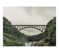 Jigsaw Puzzles for Adults 1500 Piece Educational Games-Bridge,Waterfall,Bushes,Water 87x57cm