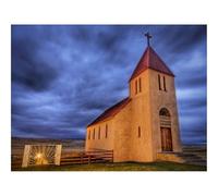 Jigsaw Puzzles for Adults 1500 Piece Educational Games-Chapel,temple,waste,ground 87x57cm