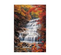Jigsaw Puzzles for Adults 1500 Piece Fall Large Puzzle Autumn, Difficult Challenging Family Games for The Whole for Women, Wooden Jigsaws with Gift Box Packaging, Home Room Decor 87x57cm D-911
