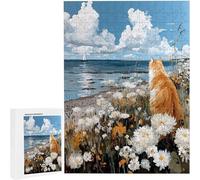 Jigsaw Puzzles for Adults 1500 Piece Flower Feather, 1500 Piece Jigsaw Puzzles for Adults, Educational Game jigsaw puzzle 35 x 23 inches Suitable for Decompression and Decor Gifts PjY8167 C-9