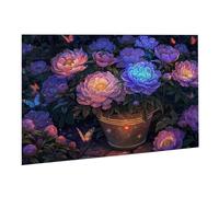 Jigsaw Puzzles for Adults 1500 Piece Flower Jigsaw Puzzle - Colourful, Challenging Game & Brainteasing Adult Jigsaws, The Whole 3D Jigsaw Gifts for Women, Men Beautiful Decoration Butterfly 2 K0F-125