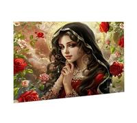 Jigsaw Puzzles for Adults 1500 Piece Flower Jigsaw Puzzle - Colourful, Challenging Game & Brainteasing Adult Jigsaws, The Whole 3D Jigsaw Gifts for Women, Men Beautiful Decoration Woman 1 K0F-93