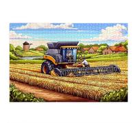 Jigsaw Puzzles for Adults 1500 piece, Landscape Puzzles for Adults, Impossible Puzzle 1500 piece, Educational Wooden Puzzle, Challenging Jigsaws, Gift Box Packaging, Gifts for Women (Tractor) B-65