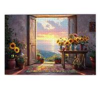 Jigsaw Puzzles for Adults 1500 Piece, Landscape Puzzles for Adults, Impossible Puzzle 1500 Pieces, Family Educational Wooden Puzzle, Challenging Jigsaws, Gift Box Packaging, Gifts for Women, Men, H-1