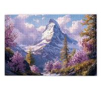Jigsaw Puzzles for Adults 1500 Piece, Landscape Puzzles for Adults, Impossible Puzzle 1500 Pieces, Family Educational Wooden Puzzle, Challenging Jigsaws, Gift Box Packaging, Gifts for Women, Men, O-99