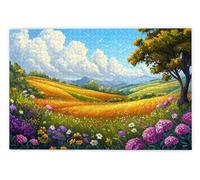 Jigsaw Puzzles for Adults 1500 Piece, Landscape Puzzles for Adults, Impossible Puzzle 1500 Pieces, Family Educational Wooden Puzzle, Challenging Jigsaws, Gift Box Packaging, Gifts for Women, Men, G-89