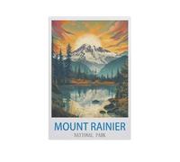 Jigsaw Puzzles for Adults 1500 Piece，Mount Rainier National Park，Difficult Puzzle Perfect Educational Gift for Boys and Girls（57x87cm）-GC12