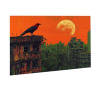 Jigsaw Puzzles for Adults 1500 Piece Orange Jigsaw Puzzle - Colourful, Challenging Game & Brainteasing Adult Jigsaws, The Whole 3D Jigsaw Gifts for Women, Men Beautiful Decoration Building K0F-329