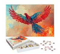 Jigsaw Puzzles for Adults 1500 Piece, Phoenix Jigsaw Puzzles for Adults, Fantasy Jigsaws 1500 Pieces with Box, Wooden Puzzle Challenging Game for Women/Men, Wooden Puzzle for Gifts, Home Decor, -6839