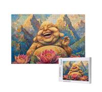 Jigsaw Puzzles for Adults 1500 Piece Religion Jigsaw Puzzles for Adults with Gift Box 87x57 cm,Wooden Puzzle Landscape Challenging Puzzle Games Home Decoration, for The Whole Family,p344t