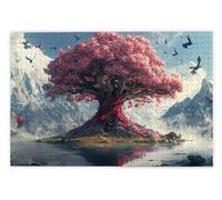 Jigsaw Puzzles for Adults 1500 Piece, Tree Puzzles for Adults, Impossible Puzzle 1500 Pieces, Family Educational Wooden Puzzle, Challenging Jigsaws, Gift Box Packaging, Gifts for Women, Men, O-81