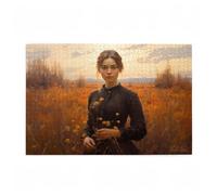 Jigsaw Puzzles for Adults 1500 Piece Woman Large Puzzle Autumn, Difficult Challenging Family Games for The Whole for Women, Wooden Jigsaws with Gift Box Packaging, Home Room Decor 87x57cm D-153
