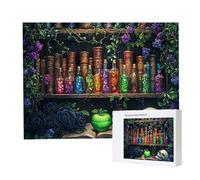 Jigsaw Puzzles for Adults 1500, Puzzle for Adults, Challenging Puzzle Educational Games, Puzzles Game for The Whole for Women, Gifts for Men, Home Decoration, Theme:（Skeleton Bottle) z-494