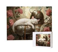 Jigsaw Puzzles for Adults 1500, Puzzle for Adults, Challenging Puzzle Educational Games, Puzzles Game for The Whole for Women, Gifts for Men, Home Decoration, Theme:（Warrior Cat) z-840