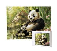 Jigsaw Puzzles for Adults 1500, Puzzle for Adults, Challenging Puzzle Educational Games, Puzzles Game for The Whole for Women, Gifts for Men, Home Decoration, Theme:（Panda Bamboo Forest) z-888