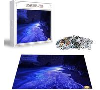 Jigsaw Puzzles for Adults 1500 Starry Sky Jigsaw Puzzle, Family Puzzle Game Christmas Birthday Gifts, Beach Jigsaws Puzzles 1500 Pieces for Adults, Home Party Activity for Teenage 14-16 Years B-1984