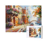 Jigsaw Puzzles for Adults 1500 Venice Water City, 1500 Piece Jigsaw Puzzles for Adults, Educational Game Jigsaw Puzzle 34.8x22.8in Suitable for Decompression and Wall Decor, Puzzle Gifts x-795