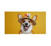 Jigsaw Puzzles for Adults 1692 Cute Corgi, 1692 Piece Jigsaw Puzzles for Adults, Educational Game jigsaw puzzle 179x31cm Suitable for Decompression and Wall Decor, Puzzle Gifts g-598