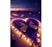 Jigsaw Puzzles for Adults 200 Beach Flowers Butterflies Puzzle Impossible Hard Difficult Challenging Puzzle for Adults 200 Piece Puzzle Games 13.8 x 9.8 inch