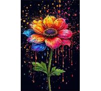 Jigsaw Puzzles for Adults 200 Colorful Flowers Puzzle Impossible Hard Difficult Challenging Puzzle for Adults 200 Piece Puzzle Games 13.8 x 9.8 inch