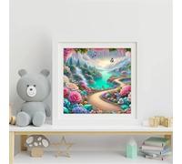 Jigsaw Puzzles for Adults 200 piece Country Road Scenery, 200 Piece Difficult jigsaw puzzles for adults, Challenging Jigsaws 200 pieces, Puzzle Game for The Whole for Women, Gifts for Men 28x28cm